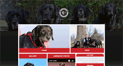 Desktop Screenshot of blacklabrador.com
